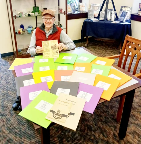 Tom McKenna children’s plays donated to the Lepper Library